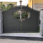 cancello-carraio-due-ante-battenti-certificato-lamiera-ferro-battuto-verniciato-elegante-personalizzato-unico-design-azzate-varese-2c